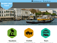 Tablet Screenshot of kendalelakestravel.com